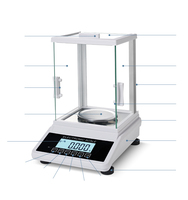 Balance de laboratoire de haute précision 0,001 g, instrument de pesage analytique numérique, capacité de 3000 g pour usage en laboratoire et industriel