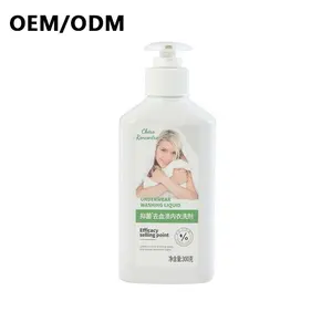 Luxury Delicate All Natural Organic Underwear Laundry Detergent Liquid For Plastic Bottles