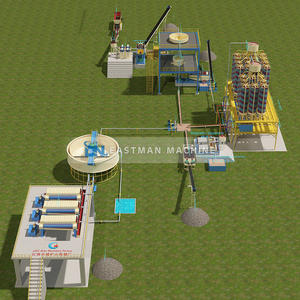 Rondella di silice 100TPH e separatore magnetico impianto di lavorazione del minerale di sabbia di silice - Product Image 4