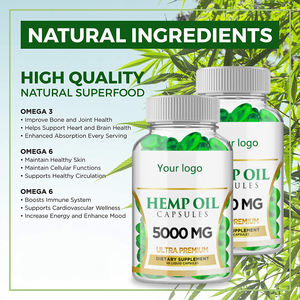 Oem Kapsul Lunak Ekstrak Minyak Biji Rami Organik Alami untuk Meningkatkan Daya Ingat atau Tidur Kapsul Lembut Rami - Product Image 4