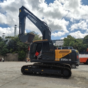 Excavatrices d'occasion HYUNDAI 220LC-9S 22 tonnes, excavatrice sur chenilles, équipement de construction avec moteur Cummins, meilleur prix de vente - Product Image 3
