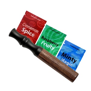 Inalatore Senza Nicotina e Senza Fumo per Smettere di Fumare, Stick Energizzante in Legno, Personalizzabile con Nome o Logo - Product Image 1