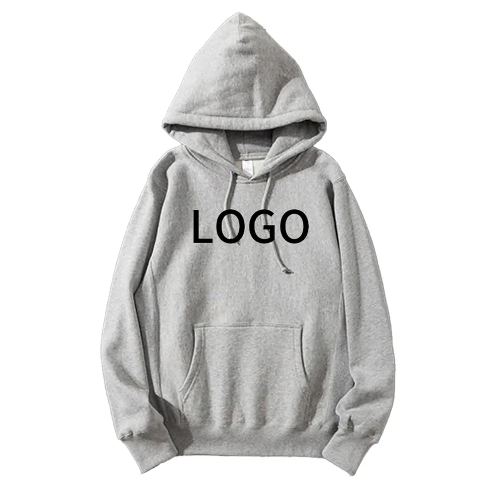Custom Men's 100% Cotton Hoodie Thick Heavy French Terry High Quality Blank Super Street Hoodie