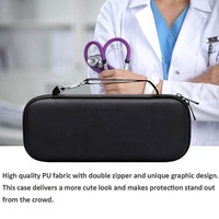 Vente en gros Trousse de rangement médicale étanche pour stéthoscope Trousse de stéthoscope Eva avec pochette en filet pour accessoires d'infirmière