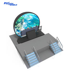 Voler au-dessus du monde Théâtre de vol Full Sense 8 Sièges 9D Cinéma de vol Smart Metaverse Cinéma de dôme de divertissement immersif - Product Image 4