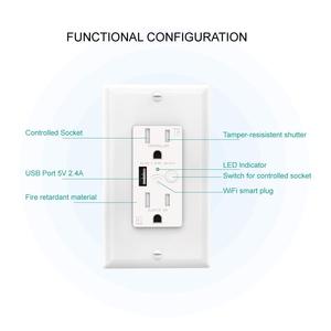Keygma Tuya Thông Minh Chuyển Đổi Tường Outlet Wifi Alexa - Product Image 3