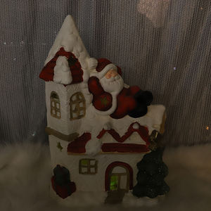 MGO – lumière Led personnalisée pour décoration de noël, artisanat en résine, cadeaux d'aigle, décoration de maisons de Village de noël - Product Image 5