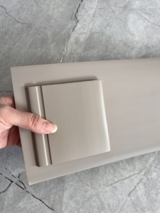 Ốp chân tường Hội Đồng Quản trị bao gồm ván chân tường TRIM nhựa vinyl cao su PVC uPVC cơ sở tường đúc - Product Image 3