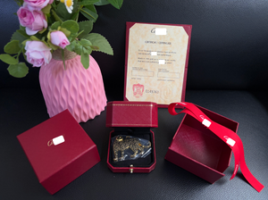 Ornement suspendu de luxe en métal léopard pour rétroviseur de voiture, pendentif artisanal ajouré, emballage cadeau complet pour décoration intérieure automobile - Product Image 5