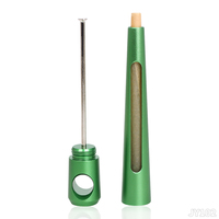 Modèle personnalisé fumer en métal Machine à rouler les cigarettes 135MM mélanger la couleur fumer outils en métal accessoires pour fumer en gros