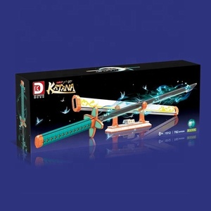 DK1512 Sabre de personnage d'anime MOC à lame papillon, modèle de katana lumineux, jouets de construction en briques DIY - Product Image 6