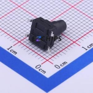 TS-FS66T-C-L Tactile Switch SMD-4P,6x6mm Switch Single Pole Single Throw Round Button 2.6N Vertical Mount - Product Image 2