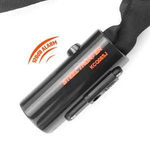 <span class=keywords><strong>Candado</strong></span> para <span class=keywords><strong>Bicicleta</strong></span> con Alarma Integrada de 120dB, Accesorios para <span class=keywords><strong>Bicicleta</strong></span>, <span class=keywords><strong>Candado</strong></span> de Cadena - Product Image 5