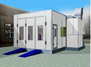 Cabina de pintura para coche, sala de pintura en aerosol, automática, rentable - Product Image 3