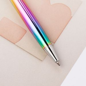 Stylo bille publicitaire en métal de luxe, nouveau style très populaire, coloré, pour cadeaux promotionnels - Product Image 5