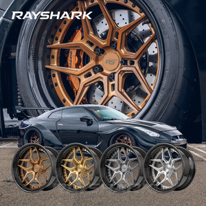 ล้อคาร์บอนไฟเบอร์ RS Custom สำหรับรถแข่งน้ำหนักเบา ขนาด 20 21 นิ้ว ขอบลึก 5x114.3 สำหรับ GTR R35 - Product Image 1