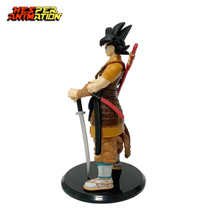 HESPER 2 Styles 20CM Figurine <span class=keywords><strong>Manga</strong></span> Dragon <span class=keywords><strong>Samurai</strong></span> Goku Broli avec Épée Katana Modèle de Dessin Animé PVC Figurine <span class=keywords><strong>Anime</strong></span> - Product Image 2