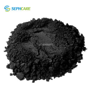 Pigment <span class=keywords><strong>CI</strong></span> <span class=keywords><strong>77499</strong></span> enduit de silane hydrophobe de poudre noire d'oxyde de fer traité par cosmétique - Product Image 2