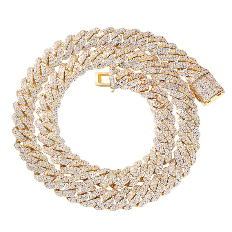Gold 14mm diamond