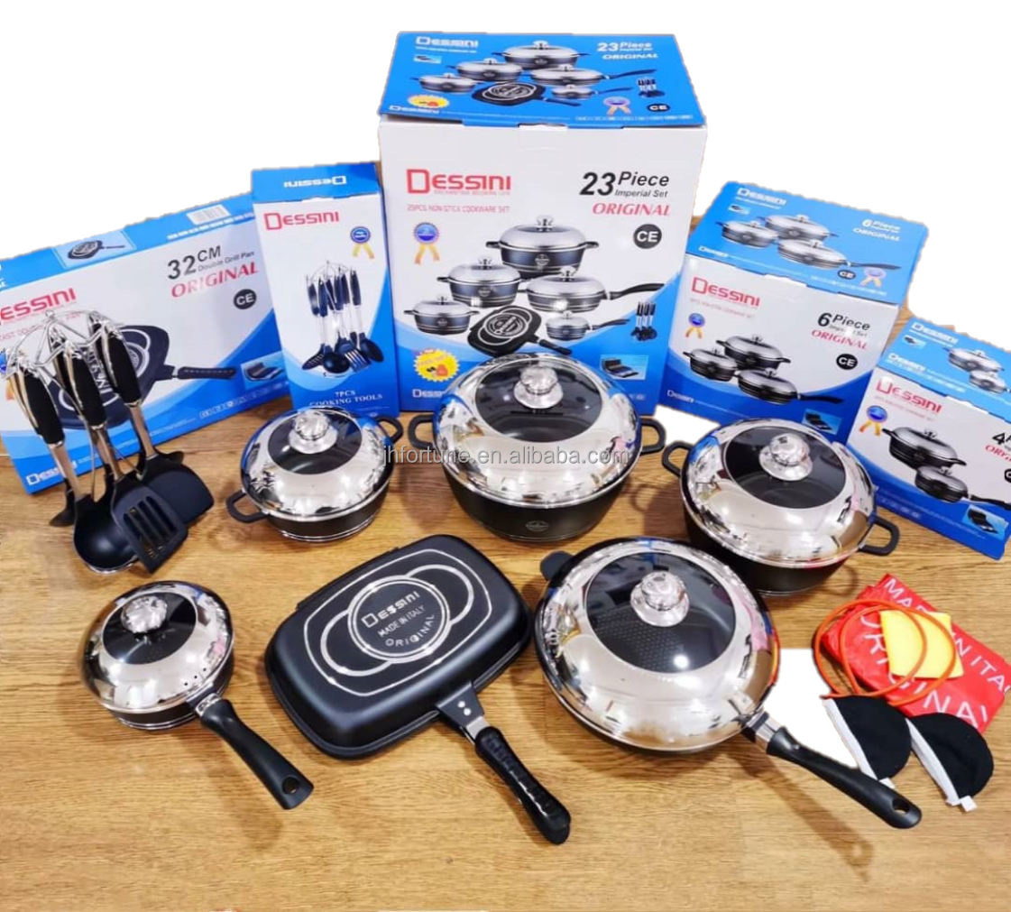 Dessini Cookware Set Non-Stick, Sustainable, and Durable