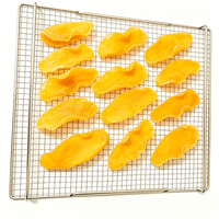 Grille de cuisson en acier inoxydable AISI 304 sur mesure, haute température de fonctionnement, pour la cuisson et le séchage