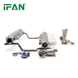 IFAN Collecteur en gros en acier inoxydable <span class=keywords><strong>pour</strong></span> <span class=keywords><strong>chauffage</strong></span> par le <span class=keywords><strong>sol</strong></span>, collecteur d'eau, collecteurs hydrauliques, collecteur à alimentation centrale - Product Image 3