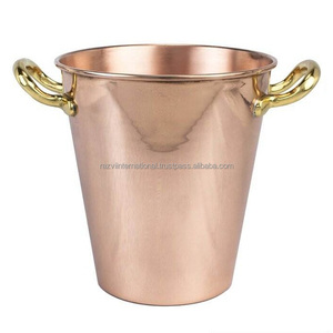 Cubo de vino antiguo y plateado, - Product Image 2