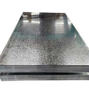 Chapa de Acero Galvanizado Laminada en Frío, Espangle Regular Z181 Z275 0.5 1.0 mm Sin Aceite, Estándar GB - Product Image 1