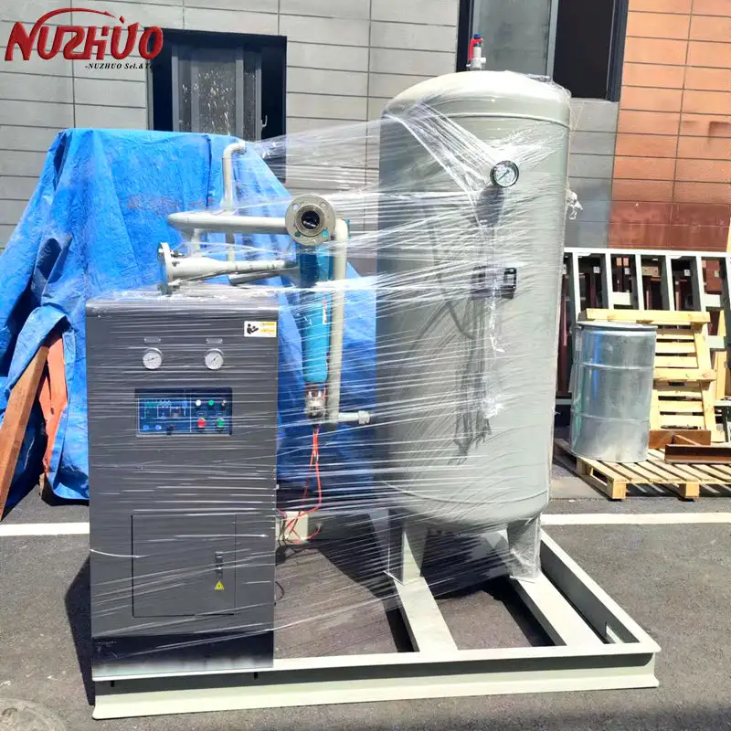 NUZHUO Nitrogen Generator For CNC Fiber Laser N2 Gas Separation Pressure Swing Adsorption Machine