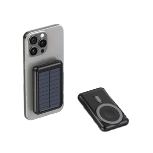 Chargeur portable solaire ultra-fin en plastique à charge rapide magnétique sans fil 10000 mAh pour extérieur - Product Image 6
