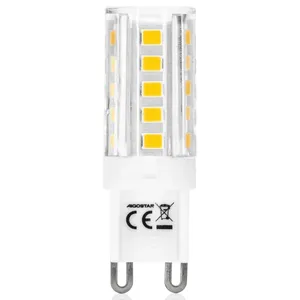 Lámpara LED G9 3.5W, 3000K, 400 lúmenes, G9, Ahorro de Energía, Ideal para Iluminación Interior en Hogares y Oficinas. - Product Image 1