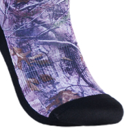 Chaussettes de sport pour femmes à imprimé numérique camouflage - Écologiques et respirantes, design moderne, usage quotidien