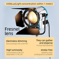 Équipement d'éclairage photographique professionnel KAZHI, éclairage continu LED COB dimmable 2000W, kit d'éclairage vidéo pour studio photo