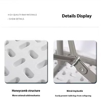 96 Zoll (8 Fuß) HDPE-Kunststoff-Klapptische für Garten, Bankett, Hochzeit, Partys, Outdoor-Veranstaltungen und Hofessen