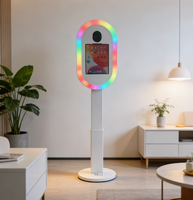 Offre Spéciale : Anneau Lumineux LED pour Selfie et Cabine Photo Portable pour iPad avec Télécommande et Flight Case