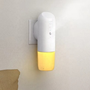 Household <b>Portable</b> Plug-In LED Multi-color Minimalist Apartment Night Light Scent <b>Diffuser</b> Automatic Spray Ambient Light - Product Image 1