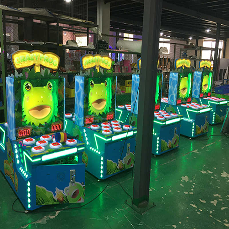 Factory Price Frog Frenzy Hit Hammer Whacker Arcade Game