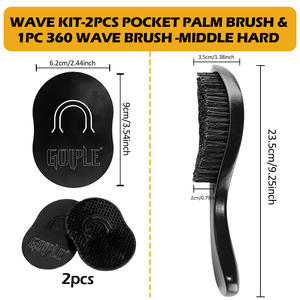 Pommade en Gros 360 Style pour Ondulations, Brosse à Ondulations, Tenue Forte Longue Durée, Beurre d'Ondulations Naturelles, Pommade Légère pour Hommes - Product Image 4