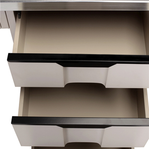 <strong>Wooden</strong> <strong>Desktop</strong> with Drawers - Practical Office Computer Table - Product Image 5
