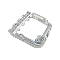 Carcasa Mecánica Robótica de Aluminio Anodizado de Alta Precisión, 5 Ejes, Personalizada, para Robots de Fresado y Torneado CNC