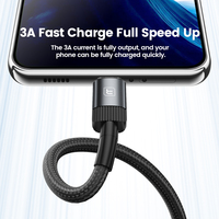Kabel Multi-Perangkat Toocki 3A Pengisian Daya 480Mbps Transmisi USB-A ke Type-C Kompatibilitas Perangkat Kecil untuk Penggunaan Kantor