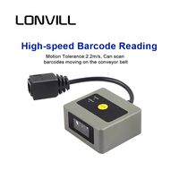 Modules de lecteur de codes QR 1D 2D à balayage automatique OEM Scanner de codes à barres à montage fixe programmable automatique pour casier de livraison