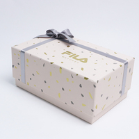 Boîte à couvercle personnalisée avec ruban pour montres intelligentes Boîte cadeau en papier d'emballage pour montre de luxe avec logo satamping à chaud