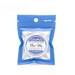 Premium Ni80 18 pies Cable de resistencia eléctrica Nichrome80 fusionado Clapton 26ga + 36ga Cable de calefacción de aleación de níquel - Product Image 1