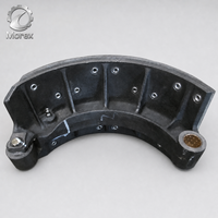 Plaquettes de frein arrière pour camion Shacman M3000 Delong, référence DZ9112340060, avec rouleaux, 8 ou 10 trous, garnitures, pièces automobiles