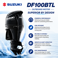 SUZUKI DF100BTL 100PS Marine-Antriebsmotor Leiser Betrieb Kraftstoffsparende Technologie für Freizeit- und Nutzschiffe
