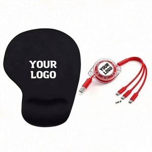 New Logo Silicone <b>Ergonomic</b> <b>Pad</b> Wrist <b>Mouse</b> Palm Rest Office Business Gift Silicon Mousepads Custom Promotional Gifts - Product Image 1