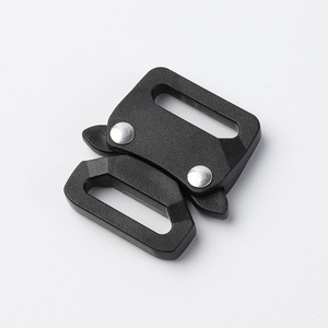 <b>Plastic</b> <b>Sliding</b> Buckles 20mm Inner Diameter Black Durable For Bags Backpack Accessories - Product Image 2