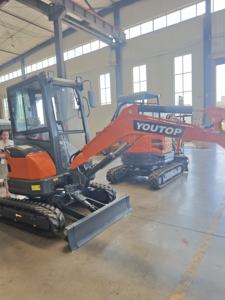 3 Ton Minigraafmachine 2700Kg <span class=keywords><strong>Yanmar</strong></span> Motor Rupsgraafmachine Youtop Yt27 Yt30 Graafmachine - Product Image 3