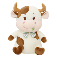 Peluche drôle eau douce Buffalo mignon peluche vache jouet pour enfants 2-6 ans